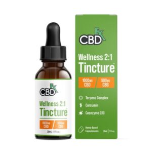 CBD + CBG Oil Wellness Tincture 1000 6000mg