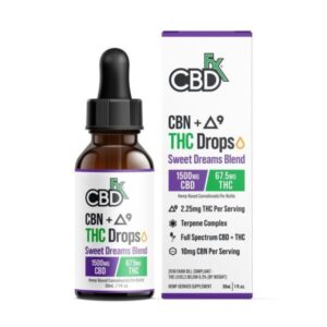 Ultra Full Spectrum CBD Oil Tincture for Sleep + THC + CBN