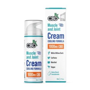 CBD Cream For Muscle & Joint: Cooling Formula 1000